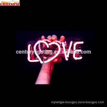 LOVE decorative neon letters sign